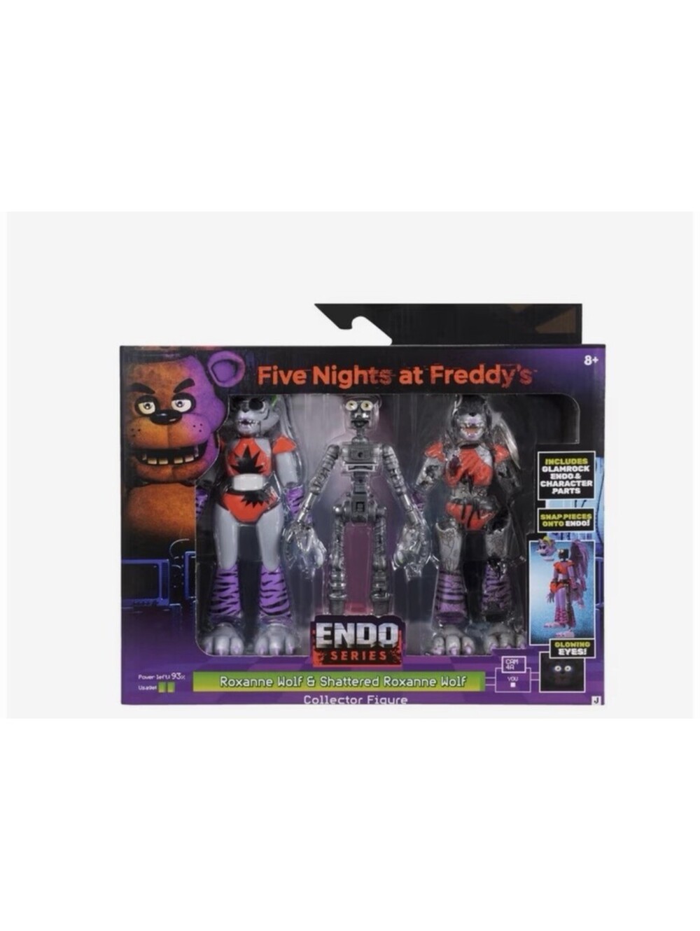 Five Nights At Freddy' s FNAF Endo Series Roxanne Wolf & Shattered Roxanne